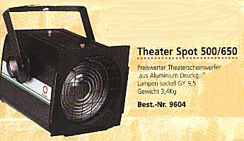 Theatrspott 500W